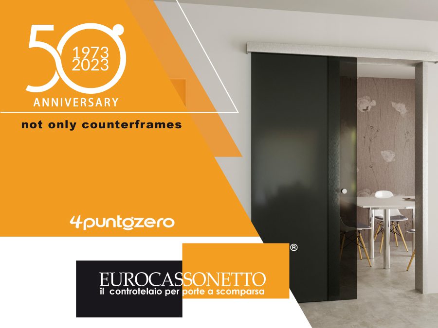 Porta scorrevole a scomparsa