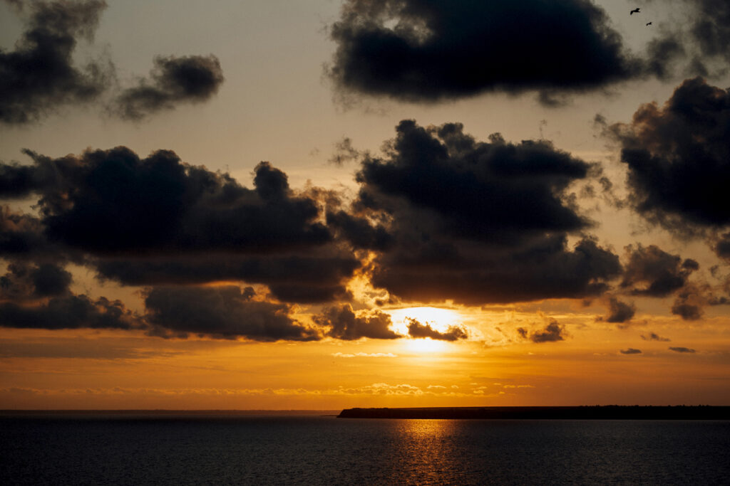 Tramonto a Lampedusa