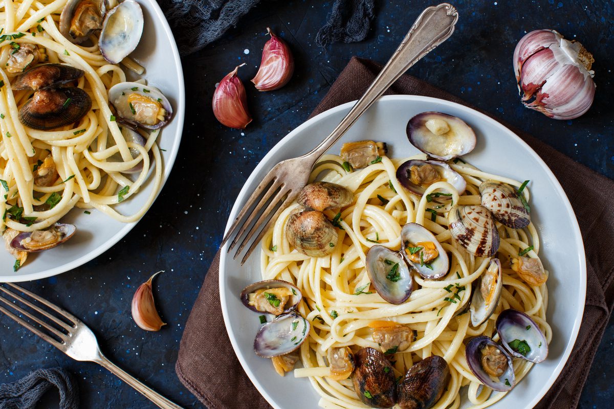 Spaghetti con le vongole